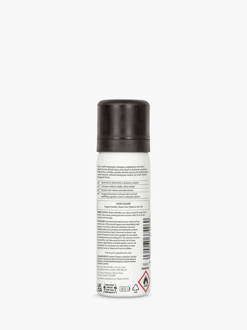 Percy & Reed Volumising Dry Shampoo 50ml, imported from the UK