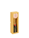 Moët & Chandon pink champagne truffles and mini Brut NV Champagne gift set (British brand)