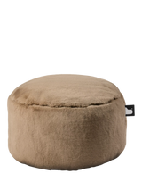 John Lewis Extreme Lounging Faux Fur Drum B-Pouffe Mink Floor Cushion- Buy online at McGrocer