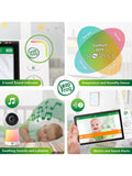 LeapFrog LF4917HD baby monitor with Wi-Fi and 1080p HD - British product