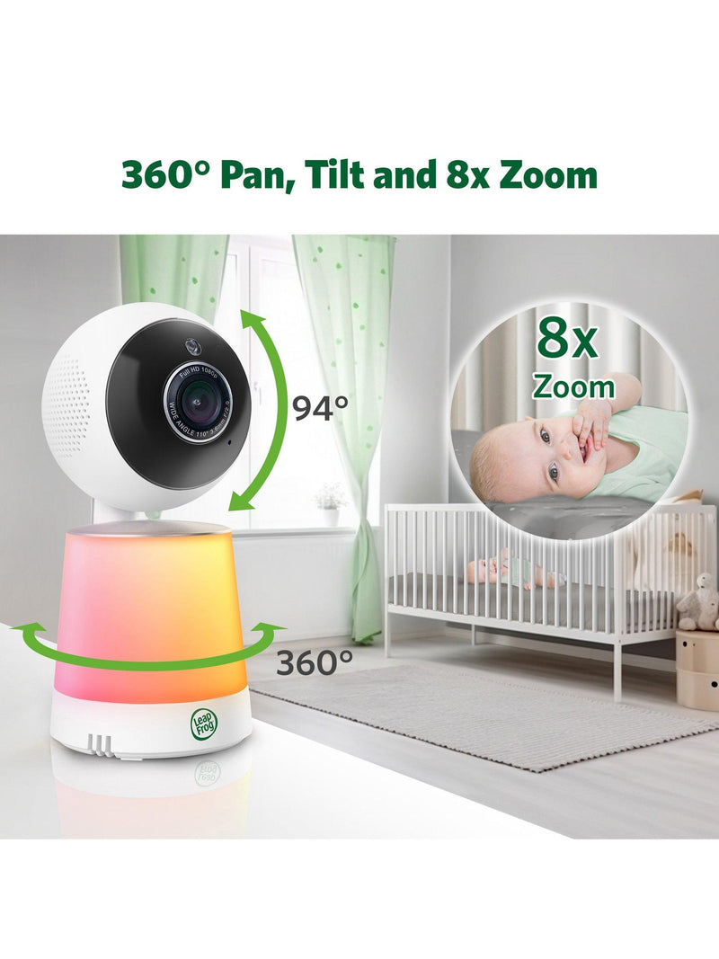 LeapFrog LF4917HD baby monitor with Wi-Fi and 1080p HD - British product