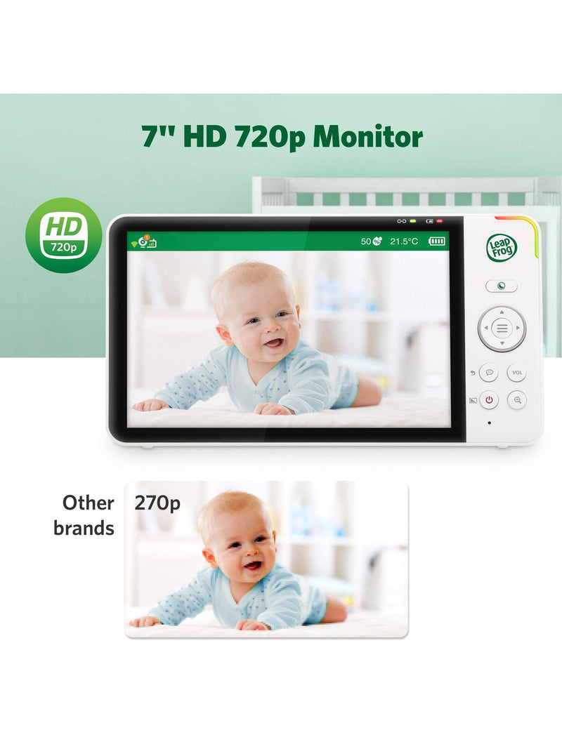 LeapFrog LF4917HD baby monitor with Wi-Fi and 1080p HD - British product