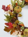 John Lewis green pumpkin wreath 50cm, UK version