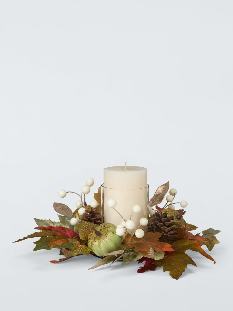 John Lewis green pumpkin candle holder (British brand)