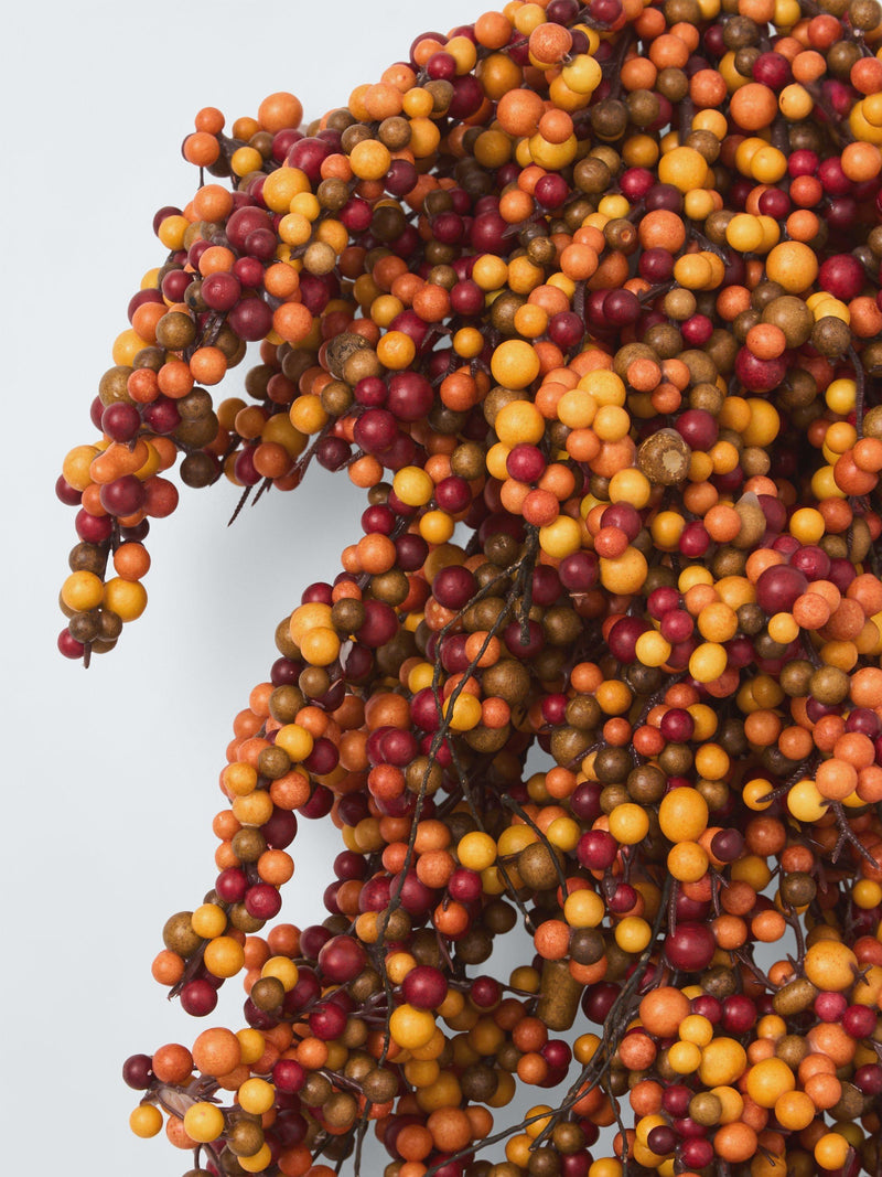 John Lewis berry swag orange plum decoration - British brand