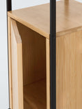 John Lewis bathroom tallboy Black/Natural 160cm, UK version