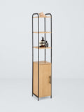 John Lewis bathroom tallboy Black/Natural 160cm, UK version