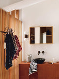 John Lewis auburn glass bathroom tumbler, UK version