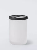 John Lewis frosted glass bathroom tumbler white 250ml, imported from the UK