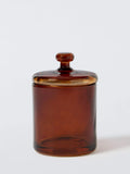 John Lewis auburn glass storage jar 525ml, UK version