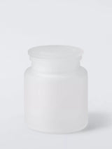 John Lewis John Lewis Frosted Glass Storage Jar, White, 550ml- Buy online at McGrocer
