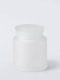 John Lewis frosted glass storage jar white 550ml - British product