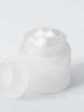 John Lewis frosted glass storage jar white 550ml - British product