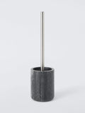 John Lewis midnight black marble toilet brush - British product