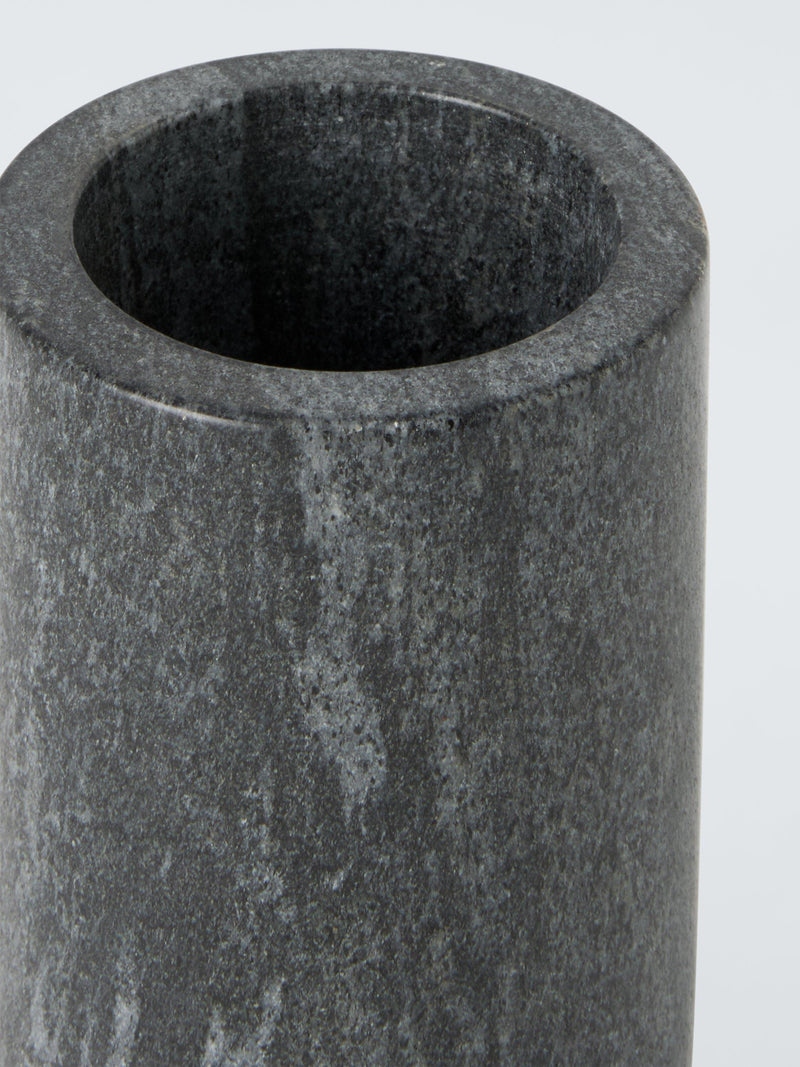 John Lewis marble bathroom tumbler midnight black - British product