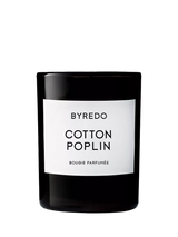 John Lewis Byredo Cotton Poplin Fragranced Candle 70g- Buy online at McGrocer