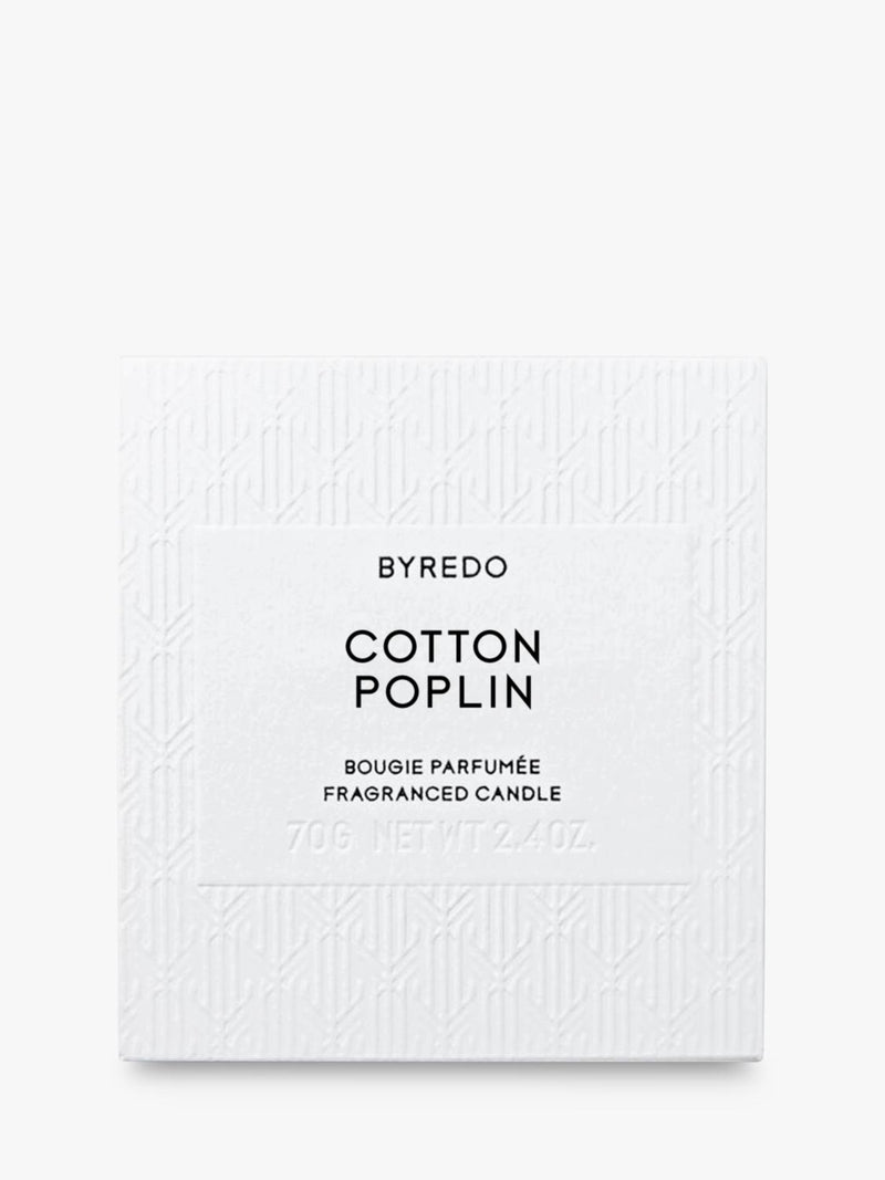 Byredo candle Cotton Poplin fragranced 70g (British brand)