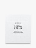 Byredo candle Cotton Poplin fragranced 70g (British brand)