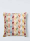 John Lewis Anika Ikat multicoloured woven fabric cushion, UK version