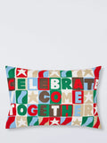 John Lewis Celebrate cushion 40x60cm multi (British brand)