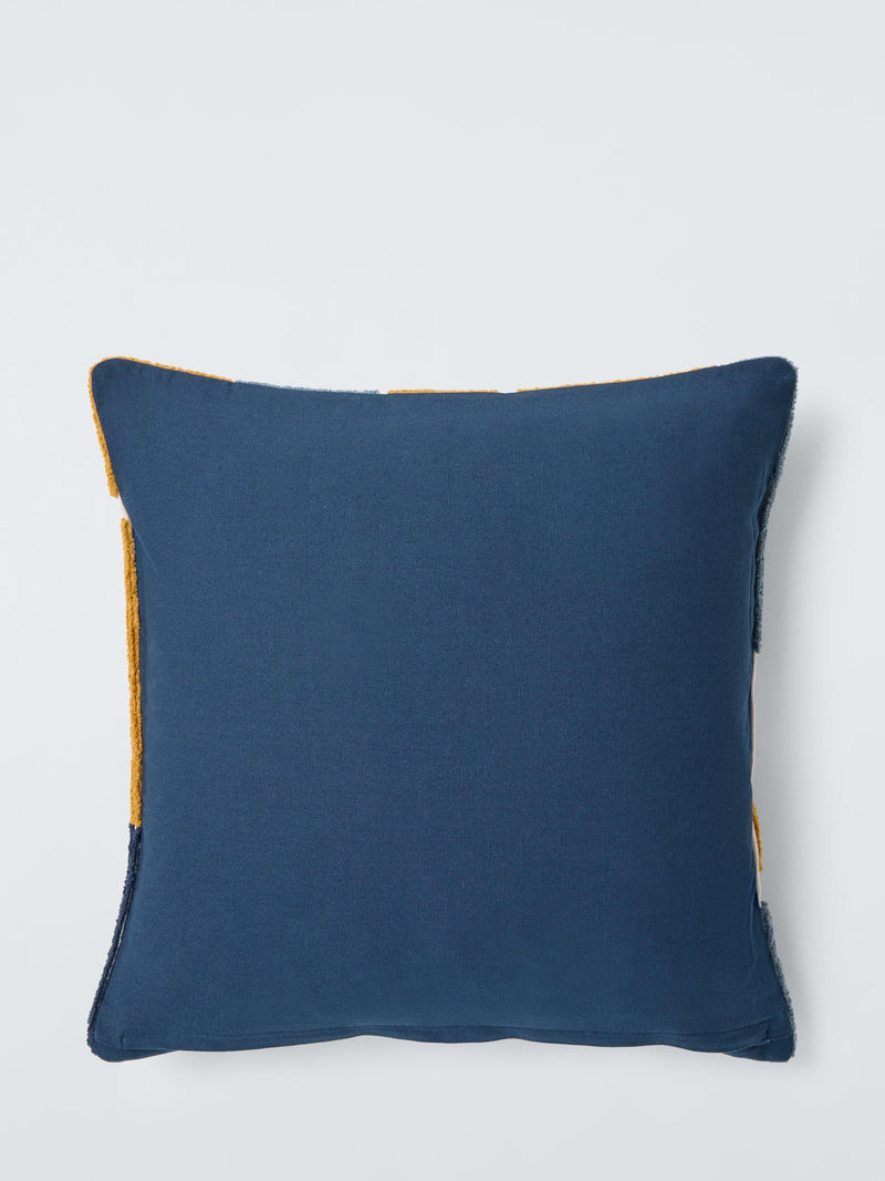 John Lewis chenille abstract multi-colour cushion, UK version