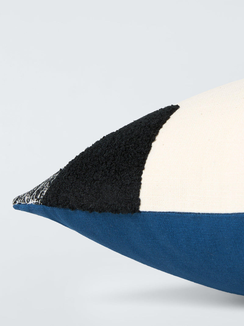 John Lewis patchwork cushion 40x60cm feather filling - British product