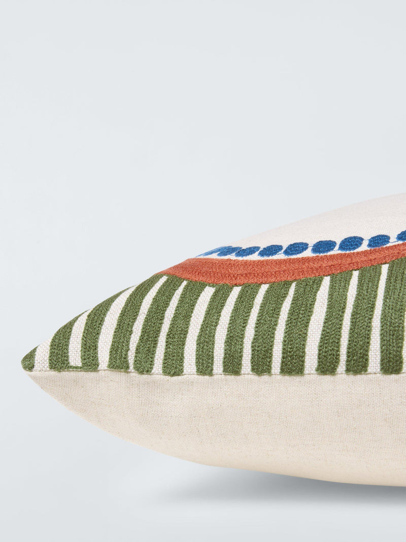John Lewis frame cushion multi 35x55cm - British product