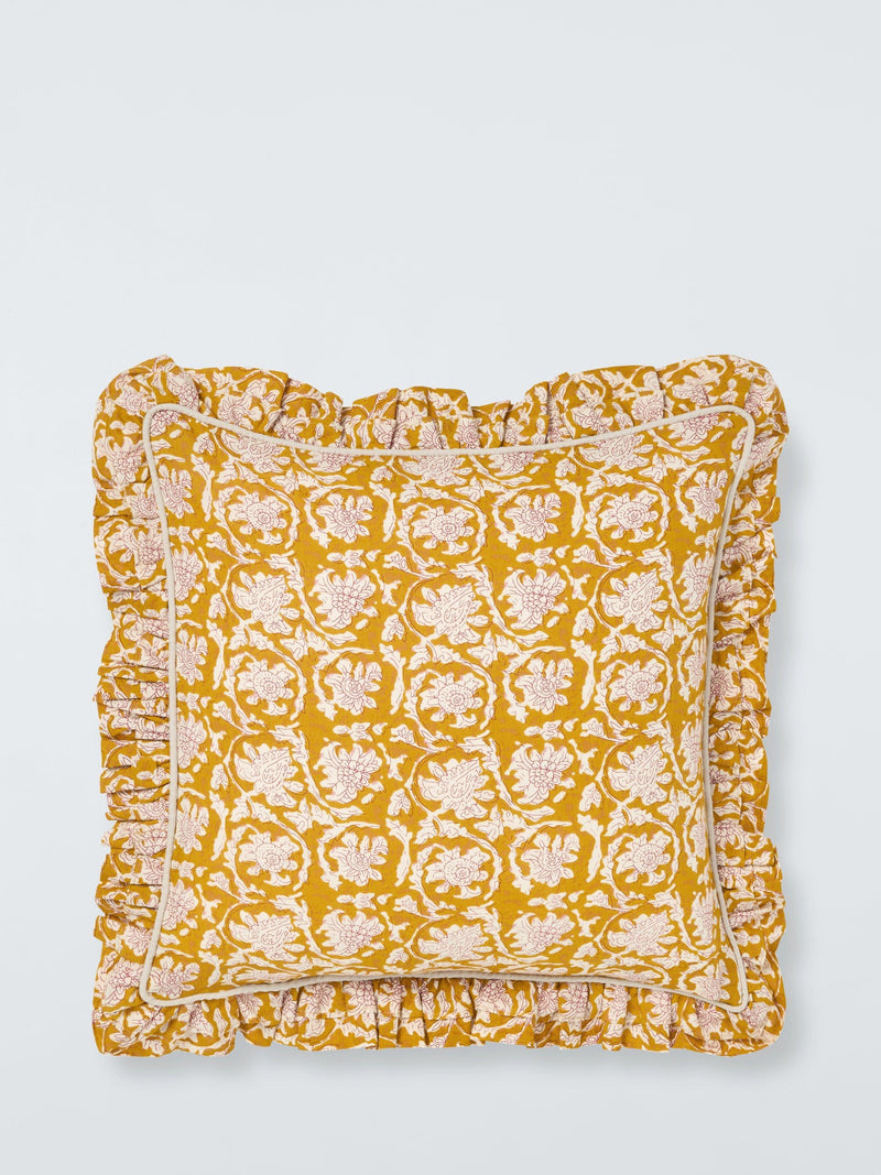 John Lewis Kala Cushion Ochre, UK version