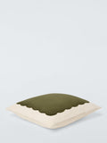 John Lewis scallop border cushion 45x45cm (British brand)