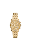 Michael Kors Mini Bryant Chronograph gold stainless steel watch - British product