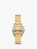 Michael Kors Mini Bryant Chronograph gold stainless steel watch - British product