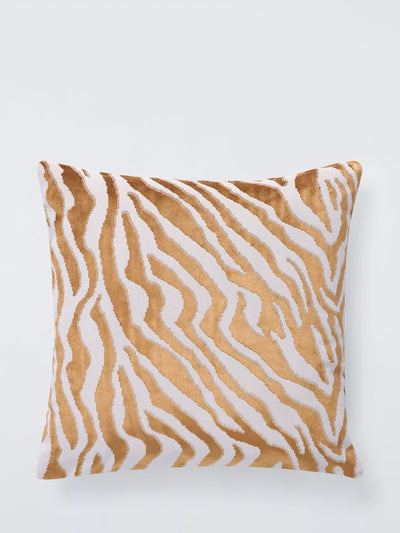 John Lewis John Lewis Animal Cushion Bronze Polyester Velvet Cushion- Buy online at McGrocer