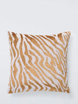 John Lewis John Lewis Animal Cushion Bronze Polyester Velvet Cushion- Buy online at McGrocer