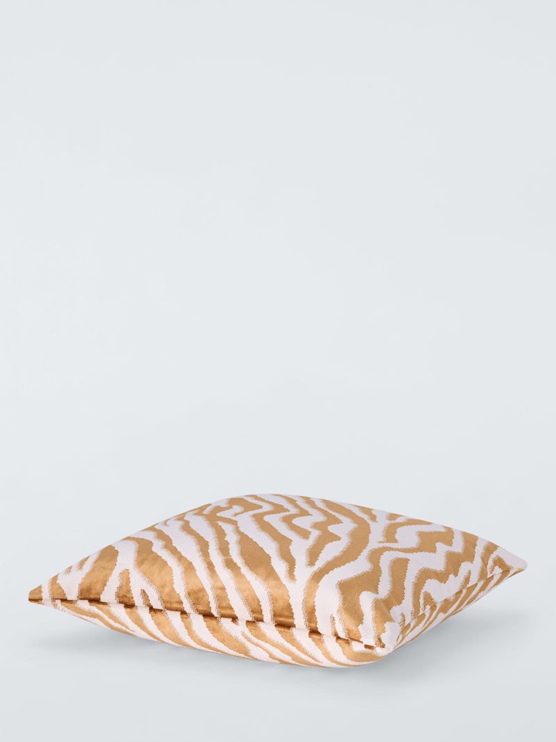 John Lewis bronze animal polyester velvet cushion, UK version
