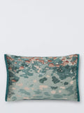 John Lewis Quarzo cushion in teal 40x60cm, imported from the UK