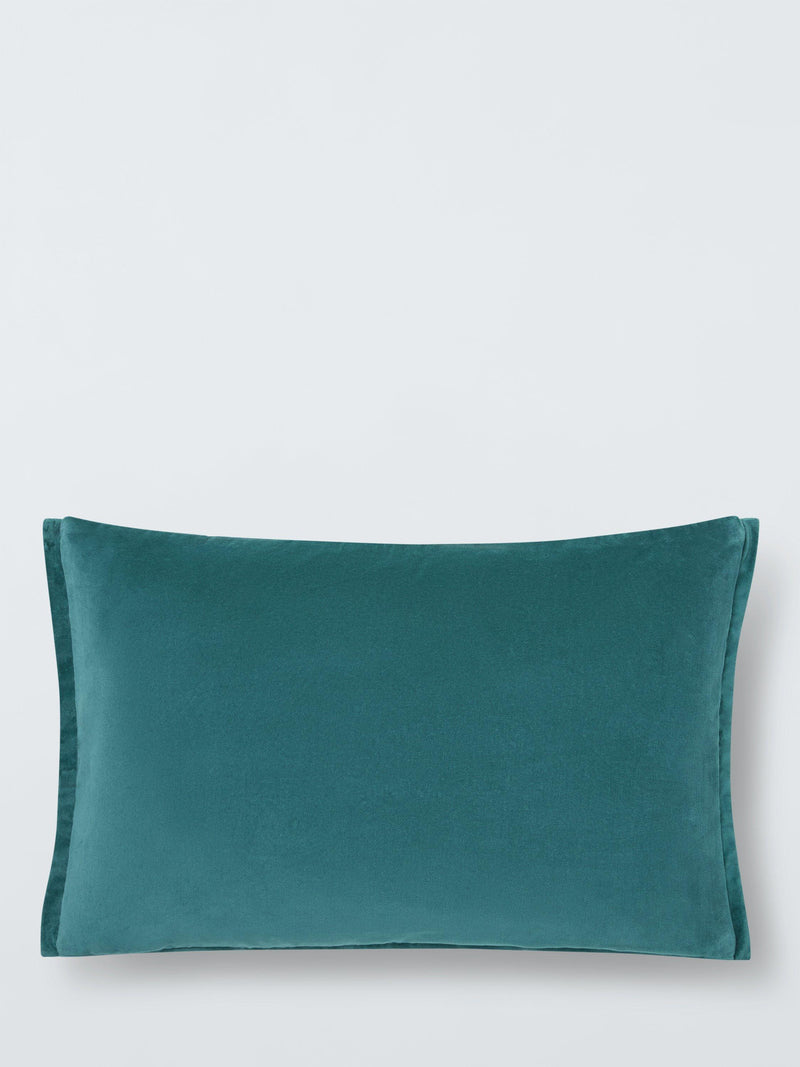 John Lewis Quarzo cushion in teal 40x60cm, imported from the UK