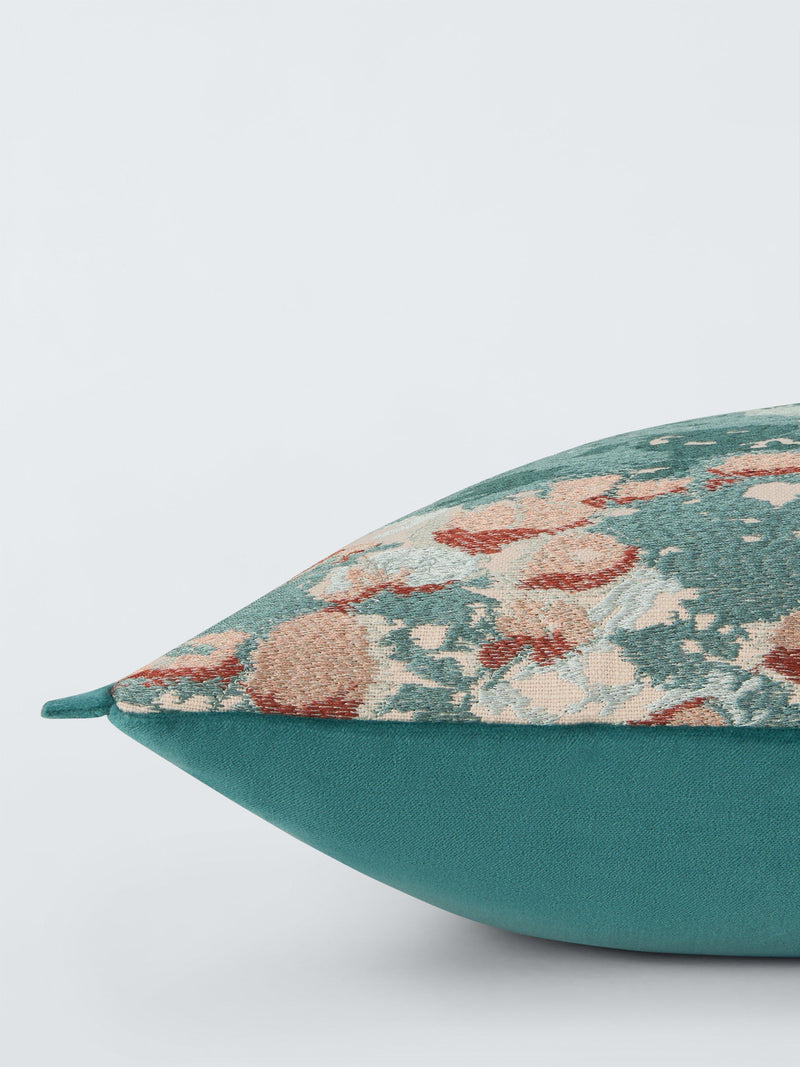John Lewis Quarzo cushion in teal 40x60cm, imported from the UK