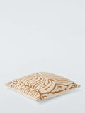 John Lewis zebra boucle cushion caramel 45cm, imported from the UK