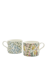 John Lewis Morris & Co. Spode Daffodil & Willow Bough Porcelain Mugs, Set of 2, 340ml- Buy online at McGrocer