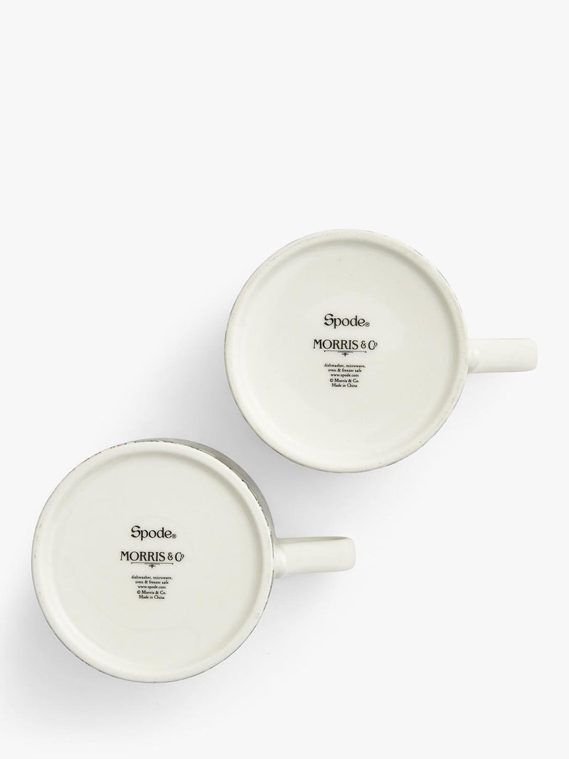 Morris & Co. porcelain mugs Daffodil Willow Bough - British product