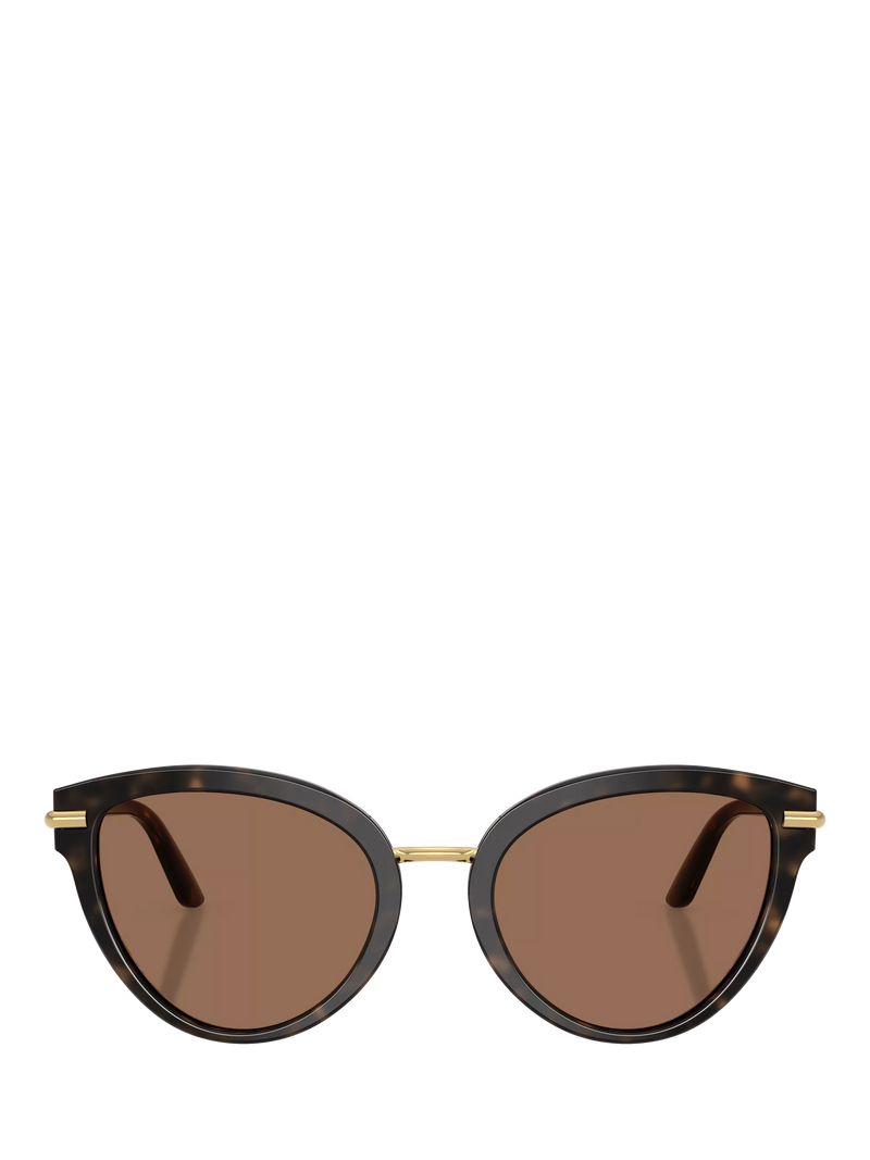 Dolce & Gabbana women's butterfly sunglasses Havana Brown (British brand)