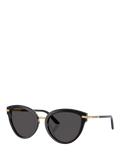 Dolce & Gabbana butterfly sunglasses black, UK version