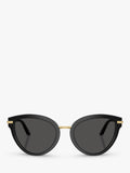 Dolce & Gabbana butterfly sunglasses black, UK version