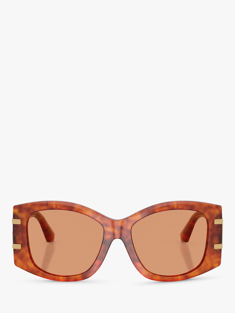 Dolce & Gabbana butterfly sunglasses light brown and brown (British brand)