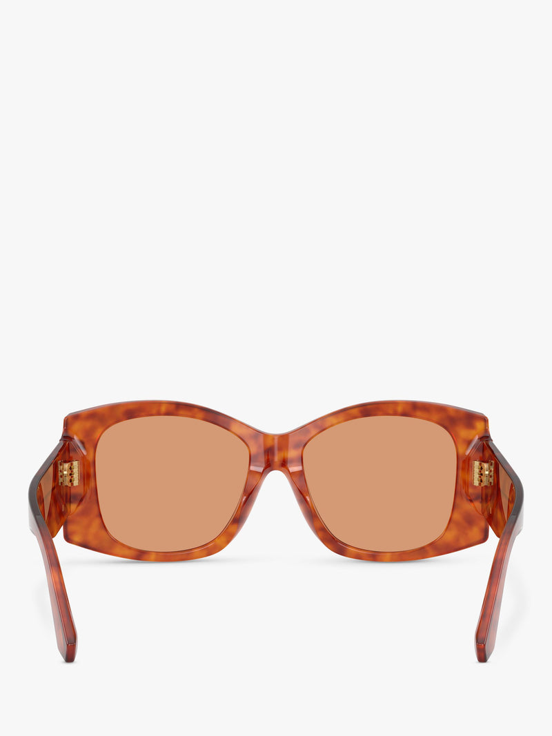 Dolce & Gabbana butterfly sunglasses light brown and brown (British brand)