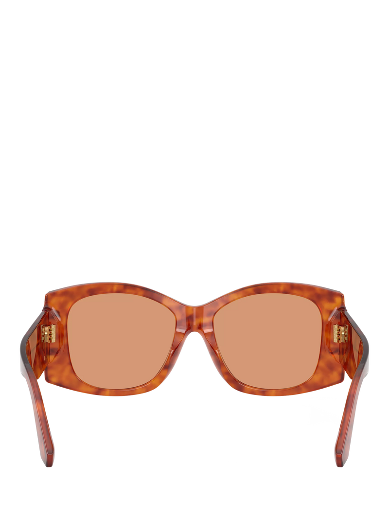 Dolce & Gabbana butterfly sunglasses light brown and brown (British brand)