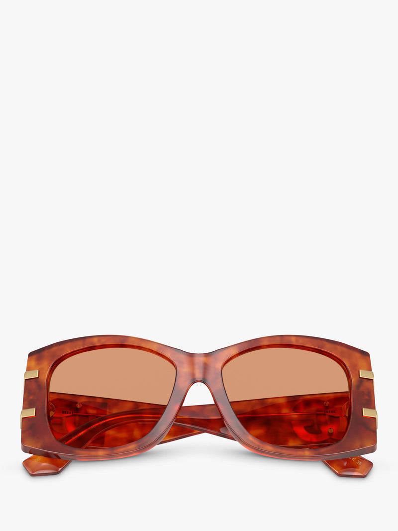 Dolce & Gabbana butterfly sunglasses light brown and brown (British brand)