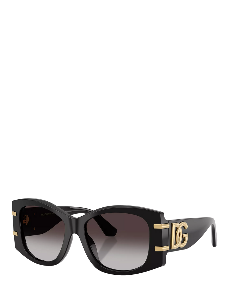 Dolce & Gabbana butterfly sunglasses black purple gradient - British product
