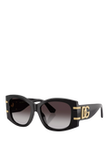 Dolce & Gabbana butterfly sunglasses black purple gradient - British product