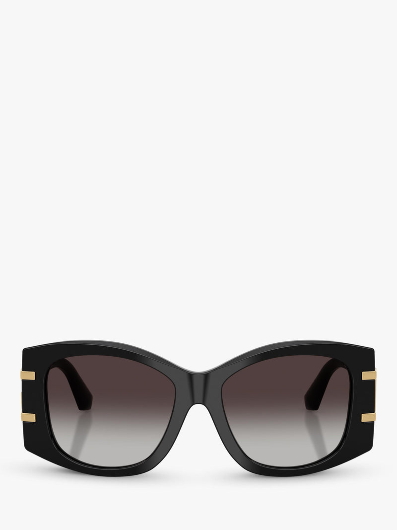 Dolce & Gabbana butterfly sunglasses black purple gradient - British product